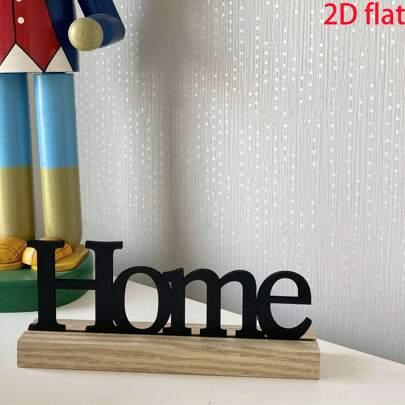 Decorazione per la casa in legno ispirazionale, centrotavola da tavolo da pranzo in stile fattoria per casa, soggiorno, ufficio