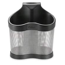 Hair Dryer Holder 2 Storage Slots Polder Styling Station Hair And Beauty Tool Organizer Black