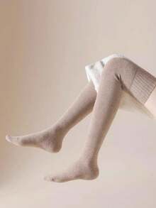 1/2/3/4/5双装女士保暖过膝袜,女士大腿袜,加厚保暖长筒袜,及膝袜,秋冬季舒适家居袜 - 彩色 - 查看 7