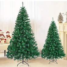Green Artificial Christmas Tree, Holiday Christmas Tree, Indoor Christmas Decoration, Suitable For Office, Home, Shop, Party, Christmas Party Decor, Party Holiday Decoration - متعدد الألوان - مشاهدة 5