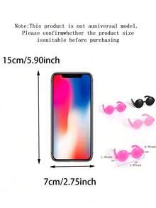 2pcs/3pcs/4pcs/6pcs/8pcs Mini Hamster Sunglasses, Cute Hamster Glasses, Miniature Sunglasses For Hamster Photoshoot Props, Toys, Accessories, Random Color - Multicolor - View 7