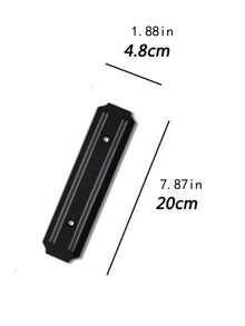 全新木纹磁性刀架，仿木磁性刀架，免钻塑料磁性刀具收纳 - 彩色 - 查看 8