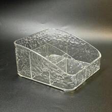 1pc Large Capacity X-Drawer Desktop Organizer, Multipurpose Storage Box For Cosmetics Skincare Remote Controls, Countertop Organizer For Vanity Bathroom Office