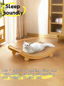 1PCThree-Dimensional Cat Scratching Board Is Wear-Resistant And Scratching-Resistant, Cat Nest And Cat Scratching Board Are Two-In-One, Sisal Is Wear-Resistant And Does Not Drop Chips, Large Reclining Chair Cat Claw Board Is Integrated Anti-Scratch Sofa Cat Toy