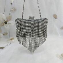 Bolsa de banquete feminina bolsa de ombro para casamento bolsa de madrinha diamante brilhante