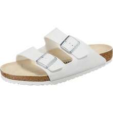 Birkenstock Unisex Arizona Sandals Soft Footbed - 白色 - 查看 1