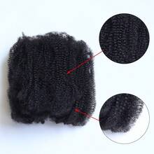 30 股/1 包 Afor Kinky Marley 编织发弹性非洲扭结钩针发卷发假辫 Marely 编织弹簧扭结 Yanky 扭结修复辫子适合非洲女性 - 彩色 - 查看 6