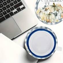 2 piezas/4 piezas/6 piezas Manteles individuales de diatomita con estampado de calabaza, decoración del hogar, decoración de Acción de Gracias, regalo de Acción de Gracias, adecuado para mesa de comedor, bar de café, decoración de temporada, manteles lavables, decoración de habitación, posavasos, alfombrillas de drenaje, manteles individuales de cocina y comedor, decoración de fiesta interior y exterior, decoración del hogar, regalo ideal