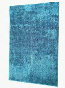 Made In Turkey Jassrug Royal Non-Slip Base Bathroom Carpet 50x80 Cm – Soft & Durable - Cadet Blue - View 1