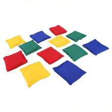 10pcs/18pcs 2.16 Inch Small Bean Bags, Colorful Toss Bags For Outdoor Games, Beach Entertainment, Tossing Games, Back To School, Halloween, Thanksgiving, Christmas