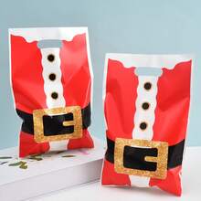 30 piezas Bolsas de regalo navideñas, bolsas de tote para regalo, adecuadas para vacaciones, fiestas de cumpleaños, fiestas temáticas y otros eventos de celebración