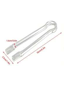 5 Stücke/6 Stücke Kunststoff-Eiszangen, 16 cm Mini Selbstbedienungszangen, Gebäckzangen, Bar-Eiszangen, Dessert-Salat-Sandwich-Zangen