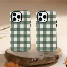 Funda para teléfono (1 unidad) con estampado único de leopardo y flores en 360°. Diseño 2 en 1 bonito y minimalista. Resistente a caídas y golpes. Cobertura total. Compatible con phone 16 Pro/16 Pro Plus/16/15/14/13/12/11. ¡Ideal para las fiestas! - Blanco 6 - Ver 4