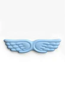 1 cái kê cổ tay bàn phím bằng silicon công thái học, hình cánh sáng tạo, mút xốp PU mật độ cao, đế chống trượt, hỗ trợ thoải mái, màu trắng, chất liệu giả da sợi mềm mại, phụ kiện chơi game, trang trí không gian làm việc hiện đại, có thể giặt, phù hợp cho văn phòng tại nhà/máy tính/laptop/chơi game, đồ dùng học tập, đồ dùng học tập, phụ kiện bàn làm việc, tấm lót chuột chơi game, đồ dùng văn phòng, tấm lót chuột cho bàn làm việc - Nhiều màu - Xem 7