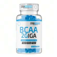 BCAA 2 Giga - Best Protein: 120 Strength And Recovery Capsules! Boost Your Trainings With BCAA 2 Giga From Best Protein!   Increase Your Performance And Accelerate Muscle Recovery With BCAA 2 Giga From Best Protein. Each Bottle Contains 120 Essential Amino Acid Capsules That Help Reduce Fatigue And Improve Your Athletic Performance. - Không vị - Xem 1