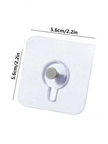 2/4/5/10/20/30pcs Self-Adhesive Wall Hooks, No Nail Wall Hanger, Thumb Nail Hooks, No Nail Picture Hangers, For Home Use, Indoor Decor