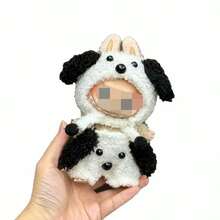 Clothes Only, Suitable For 1st, 2nd, 3rd Generation Plush Toy Dolls, 17cm Hanging Doll Clothes (Doll Not Included) - Multicolor - View 4