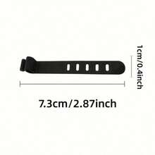 20pcs Multi-Color Reusable Multifunctional 5-Hole Silicone Cable Ties, Cable Ties Data Cable Organizer, Multipurpose Cable Organizer For Wires And Cables, Grocery Bag Ties, Curtain Ties, Easy To Use And Multifunctional Accessory For Home And Travel Power Bank Travel Bag Portable Charger Charger Case School College Back To School Headphone Case Cable Bag Electronic Bag Dorm Camping - 隨機顏色混合出貨 - 查看 8