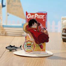 Miniso 海贼王动漫系列亚克力场景立牌盲盒，随机获得多样角色立牌，精湛工艺还原动漫经典，适合作为生日礼物或节日礼物（1个随机发货） - 彩色 - 查看 3