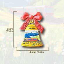 1 pieza Imán de nevera con Hito de Suiza, Chocolate suizo 3D de resina, Tren alpino y Chalé de montaña, Recuerdo de Berna, Decoración de hogar y oficina, Regalo