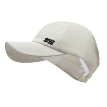 1pc Letter Casual Street Style Polyester Embroidery Metal Decor Sports Outdoor Messy Bun Cap, Summer - Black - View 15