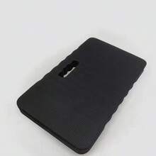 Almohadilla gruesa para arrodillarse, impermeable, para jardín, baño, yoga, cojín de espuma de alta densidad, protección, garaje, suave, deportiva, antideslizante - Negro 46x28x4cm - Ver 2