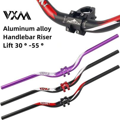 VXM 1 guidão riser de liga de alumínio para mountain bike, 780 mm de comprimento, 31,8 mm de diâmetro, acessórios para bicicletas