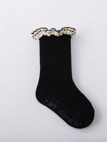 1双婴儿蕾丝边薄款船袜，春秋季 - 彩色 - 查看 17