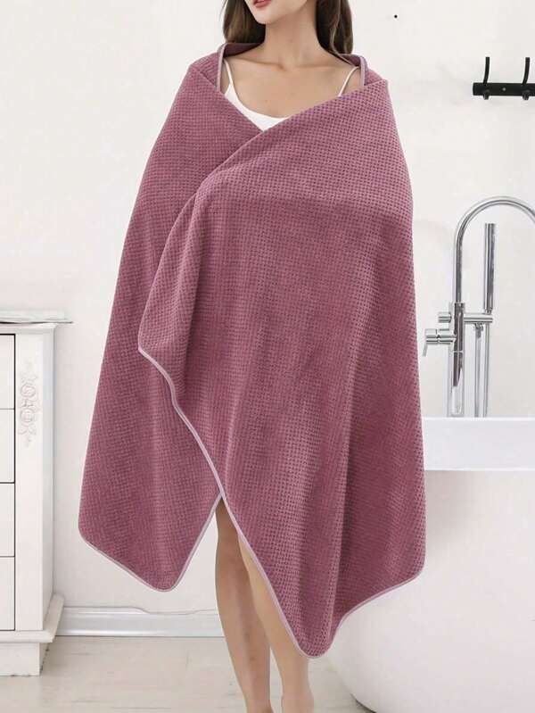 1 قطعة مجموعة منشفة استحمام كبيرة جدًا للنساء (70 * 140 سم) - منشفة ميكروفايبر ناعمة وماصة للغاية بنقشة مربعات أناناس ، منشفة حمام وعمامة شعر - تجف بسرعة للاستخدام في الشاطئ والسبا والصالون والمنزل - ديكور حمام جميل للنساء والفتيات - هدية مثالية لعيد الحب وعيد الأم والعودة إلى المدرسة