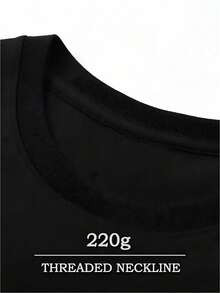 Camiseta informal para hombre con estampado de "That Mexican OT" y figura. Camiseta cómoda y suave de manga corta, 100 % algodón, 220 g, ideal para primavera y verano, unisex. - Negro - Ver 4