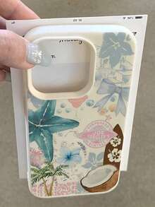 Ocean Elements Bowknot Coconut Pattern TPU Case Suitable For X/XS/XSMAX/11/11Pro/11Pro Max/12/12 Pro/12 Pro Max/13/13 Pro/13 Pro Max/14/14 Pro/14 Pro Max/15/15 Pro Max/15 Pro/16/16 Pro/16 Pro Max,Offering Durable Drop Protection With A Simple Yet Attractive - Mô hình 1 (1 cái) - Xem 7