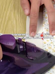 1 件金属滑动量规、缝纫测量工具、绗缝和缝纫用缝纫量规、缝纫配件、缝纫用品 - 銀色 - 查看 3