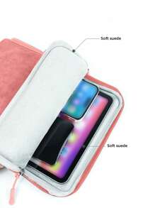 1pc iPad Tablet Sleeve 8 polegadas, iPad 10,8 polegadas portátil multifuncional estojo de transporte, bolsa interna para laptop