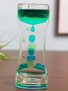 Two-Colour Liquid Timer Desktop Crafts, Creative Gifts, Timer Stress-Reducing Decorations, Liquid Sports, Teen Stress-Reducing Toys, Desktop Decorations, Stress-Reducing Acrylic Creative Gift Decorations