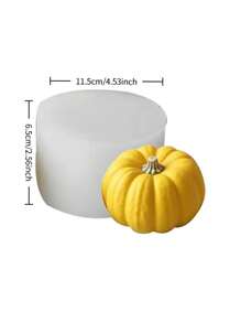 3D Pumpkin Silicone Molds (Large/Medium/Small) - For Epoxy Resin/DIY Aromatherapy Candles/Cement Gypsum Art, Durable Material For Home Decor/Tabletop Displays/Holiday Ornaments
