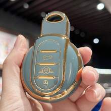 Casing Kunci Mobil TPU dengan Pelindung Remote Control, Gantungan Kunci, Tempat Kartu Identitas untuk BMW MINI S ONE JCW F54 F55 F56 F57 F60 CLUBMAN COUNTRYMAN, Aksesoris Mobil, Hadiah Natal untuk Ibu, Ayah, Wisuda, dan Guru - MultiWarna - View 14