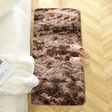 1pc Soft Plush Carpet, Non-Slip Soft Carpet Mat, Very Suitable For Bedroom, Living Room, Bed Decoration