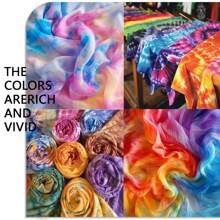 10g Polvo de teñido anudado vívido - 34 colores, apto para teñir ropa y textiles DIY, tinte de tela fácil de usar