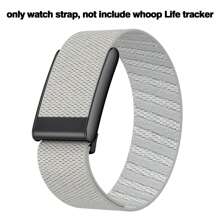 Bands For Whoop 5.0 - Replacement Nylon Knit Watch Strap Wristband With U-Shaped Metal Accessories ( NOT For Whoop 4.0)