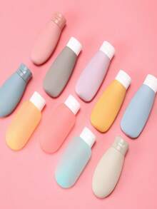 6pcs Travel Bottles Set For Gel, Shampoo, Refillable Travel Containers, Leakproof Bottles For Gel, Shampoo, Lotion, Body Wash, Hand Wash And Cosmetics, Bathroom Accessories, Room Decor - Multicolor - View 8