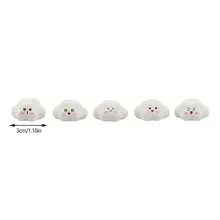 8pcs Random Style Cute Cloud Cartoon Car Interior Dashboard Decor Ornament