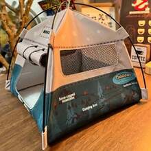 1:12 Scale Camping Tent Model Decoration Oxford Cloth Realistic Outdoor Tent OB11 Doll Mini Tent - Multicolor - View 1