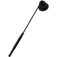 Edelstahl Kerzenlöscher Glocke Kerzenlöscher mit langem Griff, Edelstahl Löscher für Teelichter mit 360-Grad drehbarem Kopf, Kerzenlösch-Werkzeug