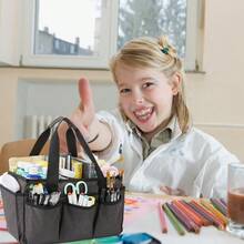 Craft Storage Tote Bag Art Organizer Caddy Car Organizer For Tool Supplies Bag With Handle For MultiPurpose