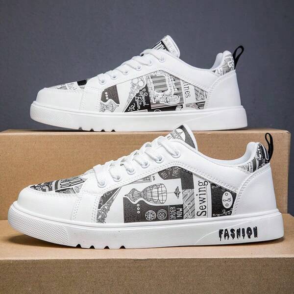 Modne i wygodne buty codzienne dla mężczyzn, odporne na zużycie, antypoślizgowe, gumowe trampki, cholewka ze skóry PU, buty codzienne, odpowiednie do wędrówek lub noszenia na co dzień, oddychające buty do biegania z odkrytymi palcami, stylowe, sznurowane buty codzienne dla mężczyzn, idealne na prezent, odpowiednie na wiosnę, lato, jesień i zimę