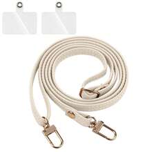 1 pieza Cordón ajustable de 70cm-140cm para smartphone, compatible con smartphone, bolso de hombro, billetera, embrague, bolso cruzado, correa de teléfono para evitar que se caiga el teléfono, correa de teléfono para pareja - Multicolor - Ver 14