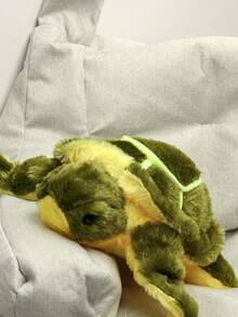 毛绒玩具 海龟雕像 绿海龟 节日礼物 儿童礼物 开学季礼物 装扮房间 圣诞礼物 - 綠色 - 查看 7