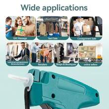 Tagging Gun For Clothing Tag Attacher Gun For Standard Retail Price Tag Tag Gun Kit With 5 Needles 1600 Pcs 2 Inch Barbs Fasteners Tagging Gun For Store Consignment Garage Yard ,Valentine's Day, Gifts For Your Loved One.