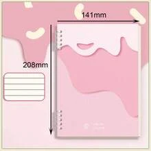 1pc/3pcs/5pcs Minimalist Isn Style B5 Loose Leaf Notebook, Retro Memo Pad, Detachable High-Quality Lined Notebook For University Students, 60 Sheets/Book, Stationery Supplies, Needs Self-Assembly Rings