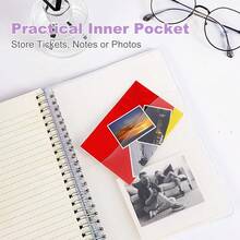 Pink A5 Artistic Flower Dream Spiral Journal - 160 Unique Lined Pages For Poetry Memo Junk Journaling - 綠色 - 查看 4